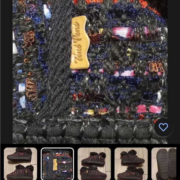 Toni Pons Origins Wool Fur slippers. - Picture 3 of 4